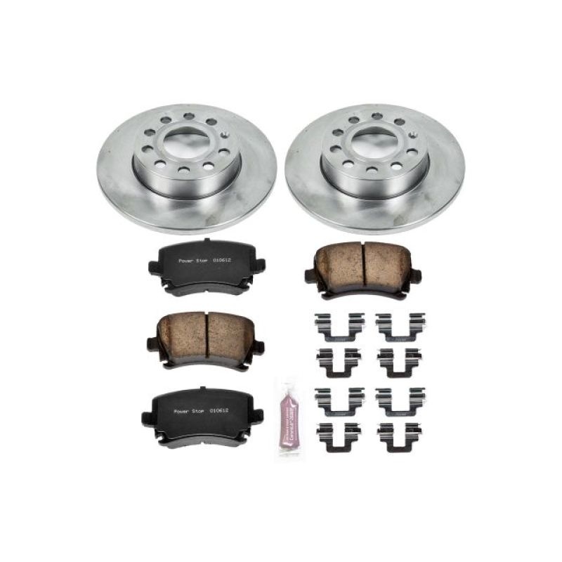 PowerStop Power Stop 2008 Audi A3 Rear Autospecialty Brake Kit