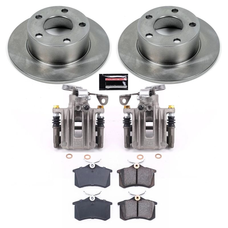 PowerStop Power Stop 98-04 Audi A6 Autospecialty Kit w/ Calipers – Rear