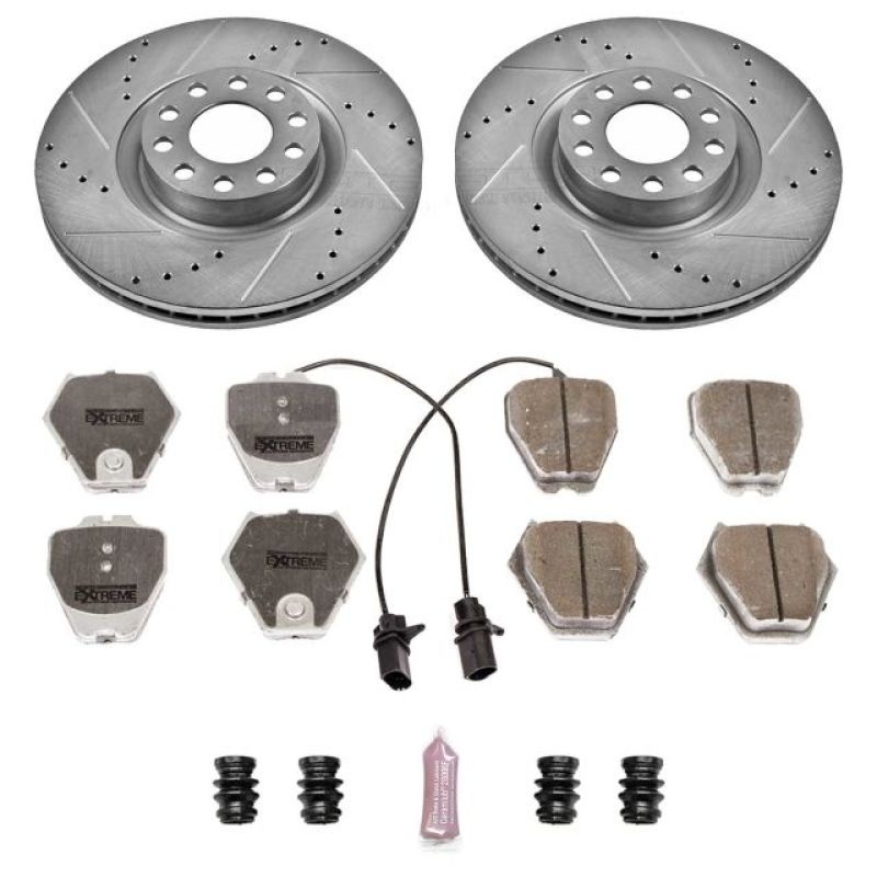 PowerStop Power Stop 00-04 Audi A6 Quattro Front Z26 Street Warrior Brake Kit