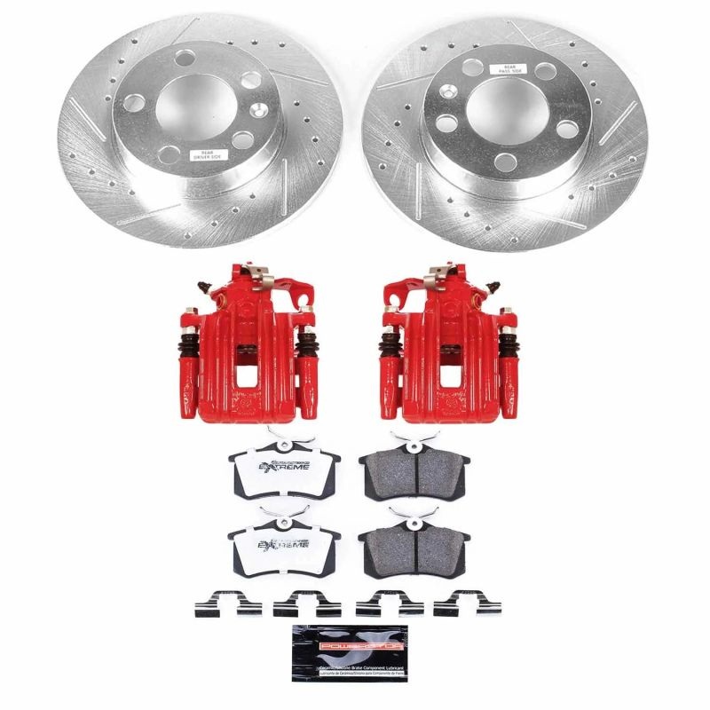 PowerStop Power Stop 00-10 Volkswagen Beetle Z26 Street Kit w/ Calipers – Rear