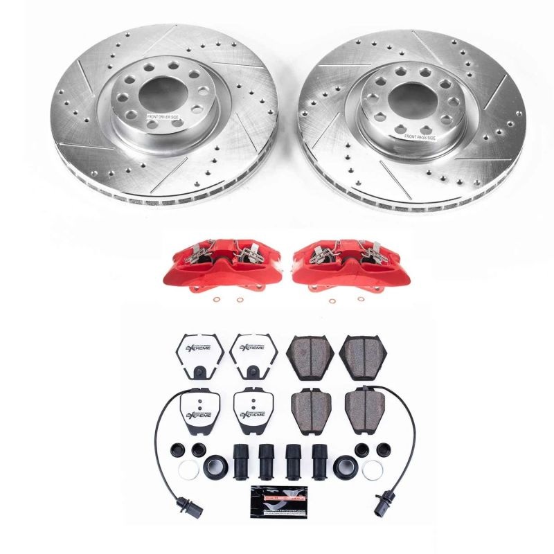 PowerStop Power Stop 02-03 Audi S6 Front Z26 Street Kit w/Cals