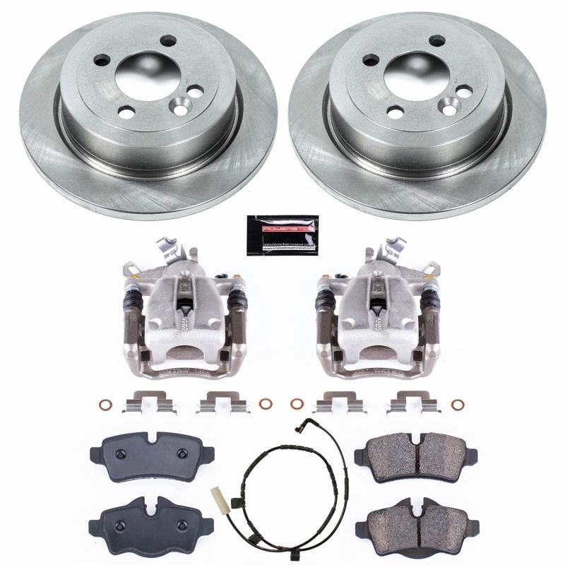 PowerStop Power Stop 07-10 Mini Cooper Rear Autospecialty Brake Kit w/Calipers
