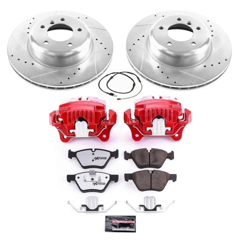 PowerStop Power Stop 09-16 BMW Z4 Front Z26 Street Warrior Brake Kit w/Calipers