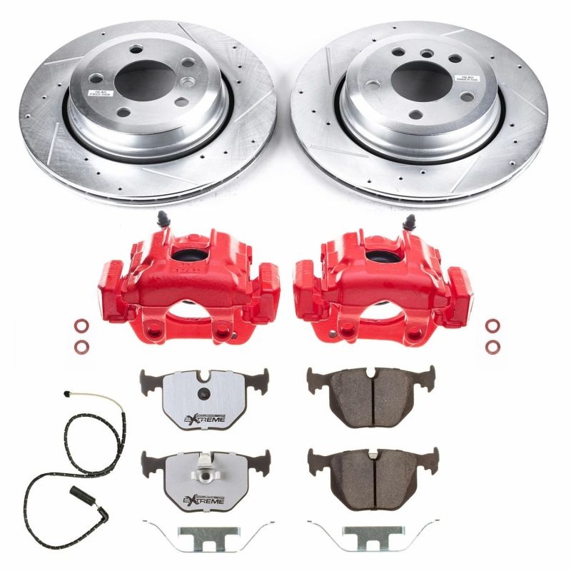 PowerStop Power Stop 10-04 BMW X3 Rear Z26 Street Warrior Brake Kit w/Calipers