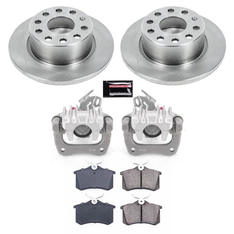 PowerStop Power Stop 10-13 Audi A3 Autospecialty Kit w/ Calipers – Rear