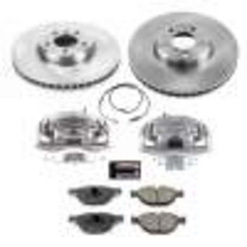 PowerStop Power Stop 13-15 BMW ActiveHybrid 7 Front Autospecialty Kit w/Cals