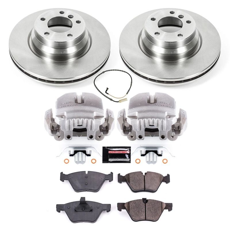 PowerStop Power Stop 2006 BMW 330xi Front Autospecialty Brake Kit w/Calipers