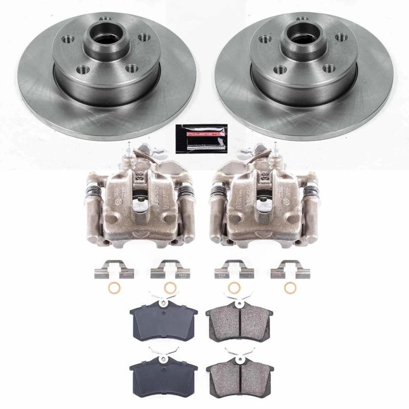 PowerStop Power Stop 94-99 Volkswagen Golf Autospecialty Kit w/ Calipers – Rear