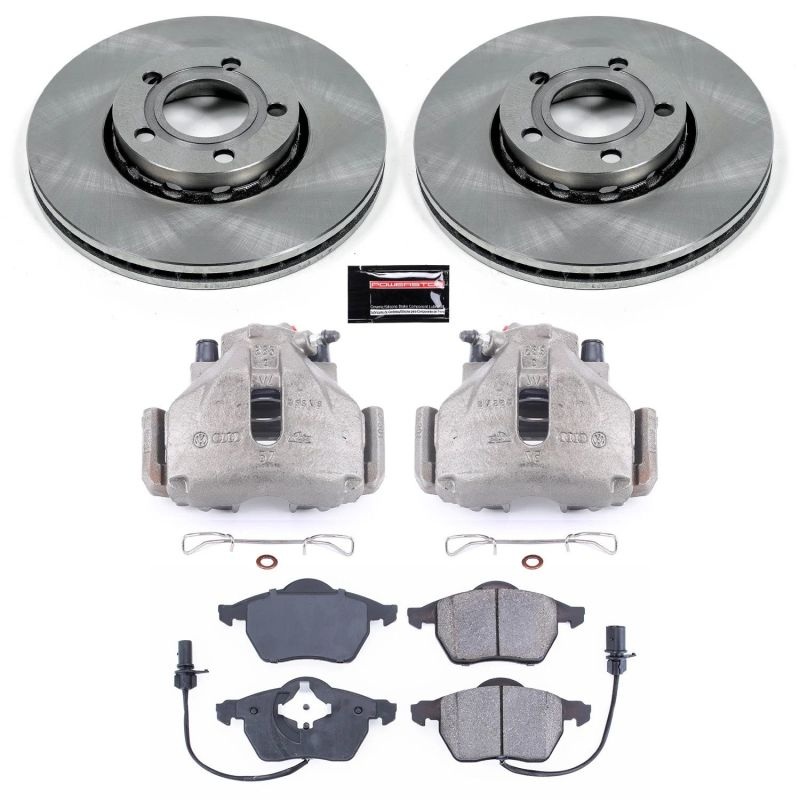 PowerStop Power Stop 99-04 Audi A4 Autospecialty Kit w/ Calipers – Front