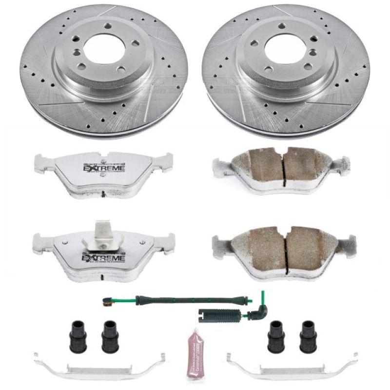PowerStop Power Stop 01-06 BMW 330Ci Front Z26 Street Warrior Brake Kit