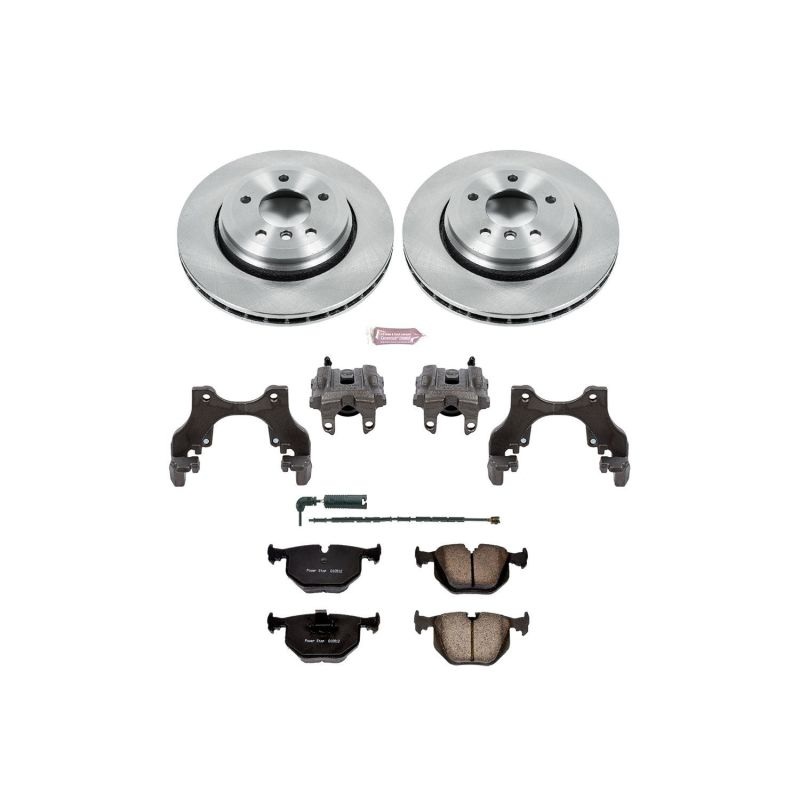 PowerStop Power Stop 01-06 BMW 330Ci Rear Autospecialty Brake Kit w/Calipers