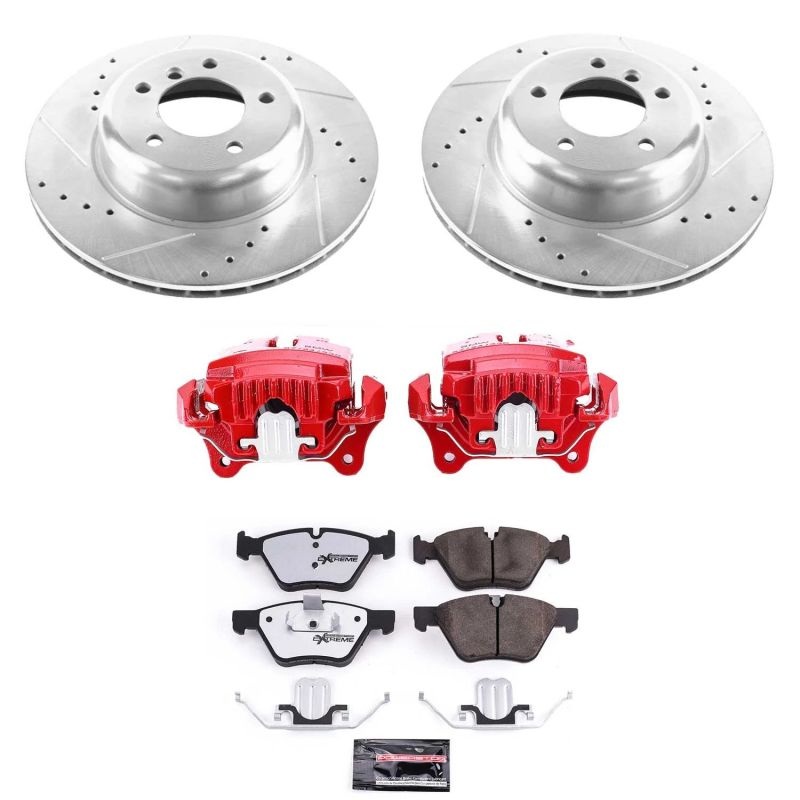 PowerStop Power Stop 09-10 BMW Z4 Front Z26 Street Warrior Brake Kit w/Calipers