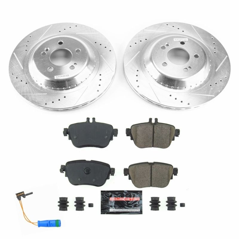 PowerStop Power Stop 17-18 Mercedes-Benz E300 Rear Z23 Evolution Sport Brake Kit