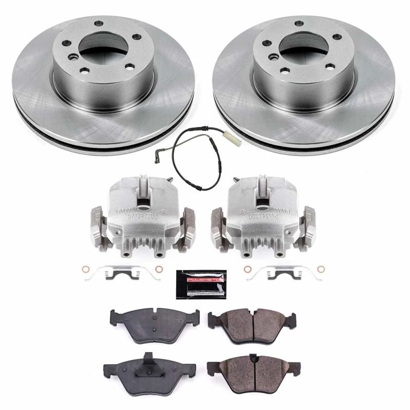 PowerStop Power Stop 2007 BMW 328i Front Autospecialty Brake Kit w/Calipers