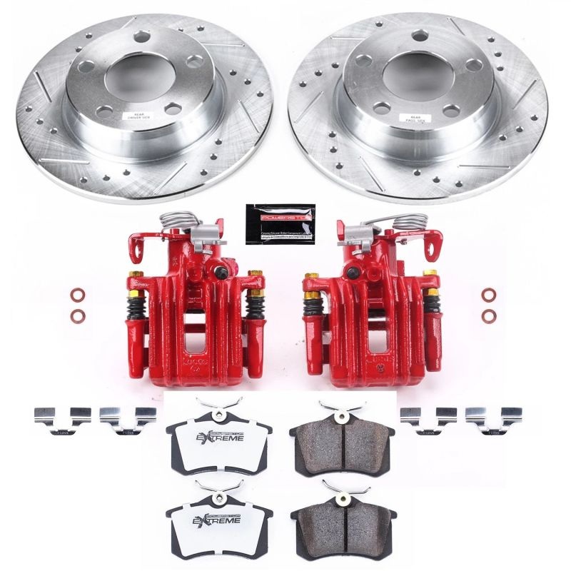 PowerStop Power Stop 98-04 Audi A6 Quattro Z26 Street Kit w/ Calipers – Rear