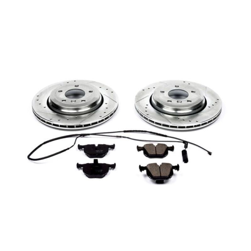 PowerStop Power Stop 01-06 BMW 330Ci Rear Z23 Evolution Sport Brake Kit
