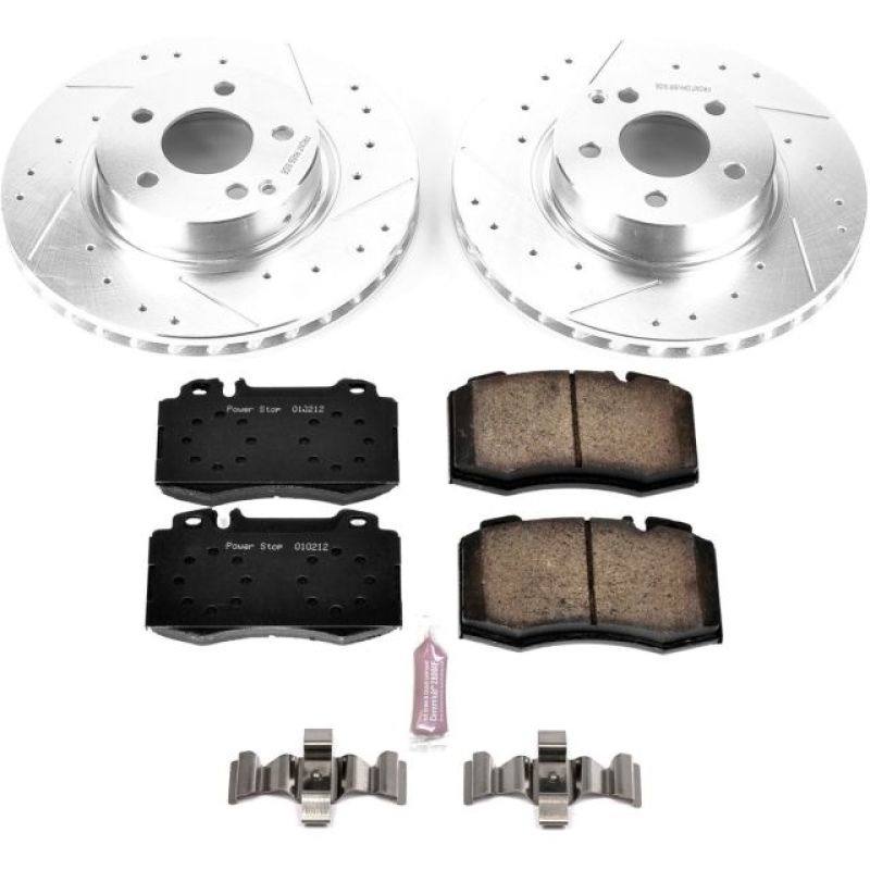 PowerStop Power Stop 03-06 Mercedes-Benz SL500 Front Z23 Evolution Sport Brake Kit