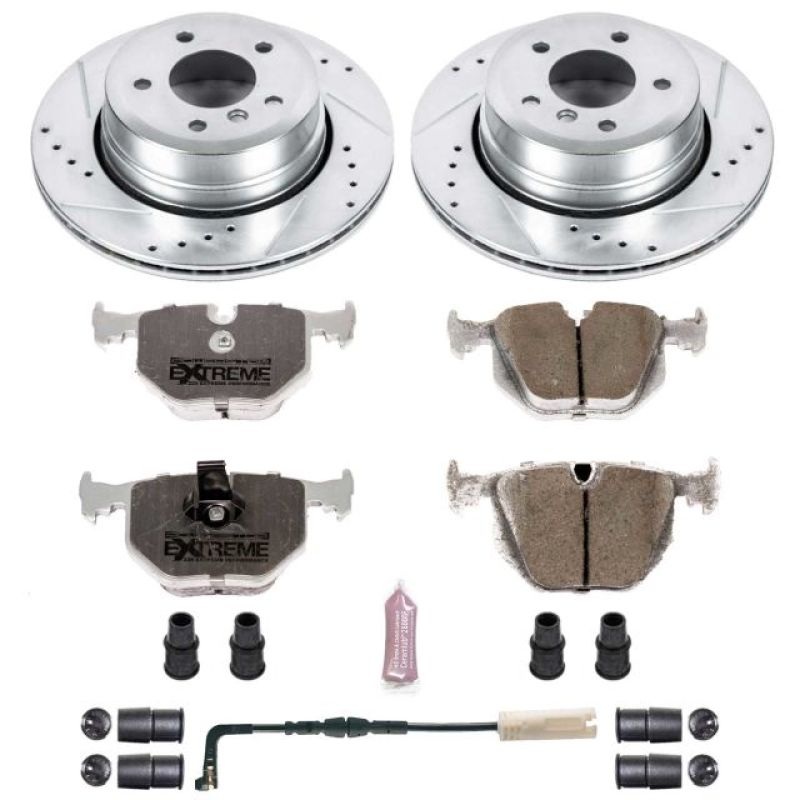 PowerStop Power Stop 06-07 BMW 530xi Rear Z26 Street Warrior Brake Kit