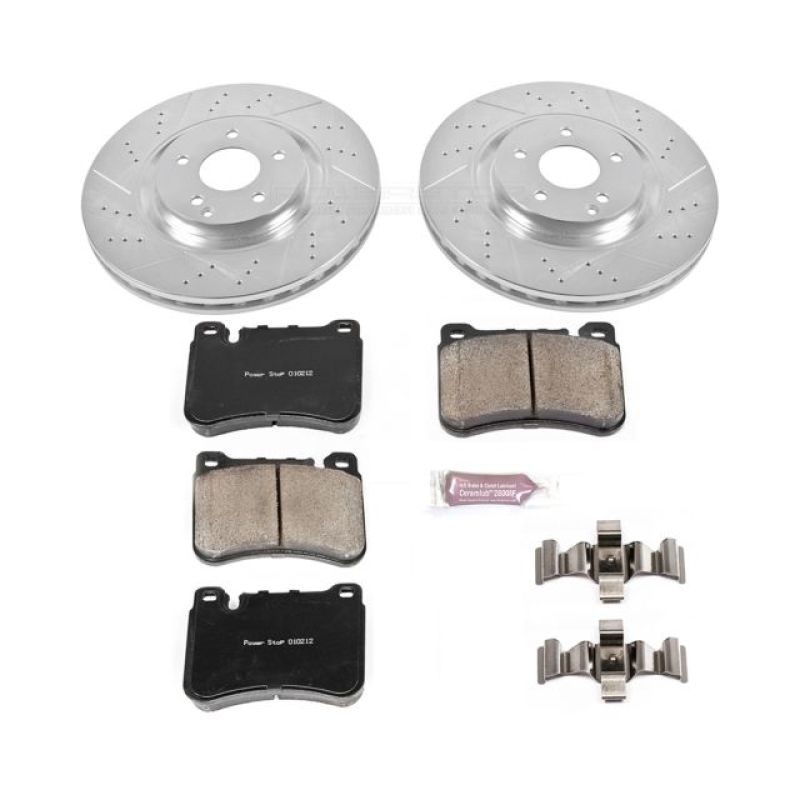 PowerStop Power Stop 06-08 Mercedes-Benz SLK280 Front Z23 Evolution Sport Brake Kit
