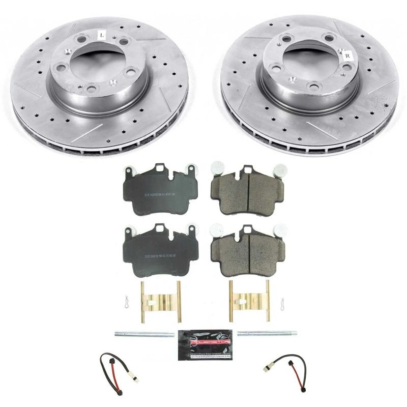 PowerStop Power Stop 06-08 Porsche 911 Front Z23 Evolution Sport Brake Kit