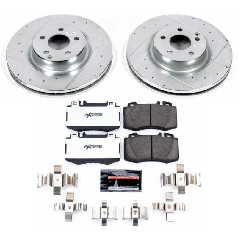 PowerStop Power Stop 07-09 Mercedes-Benz E550 Front Z26 Street Warrior Brake Kit