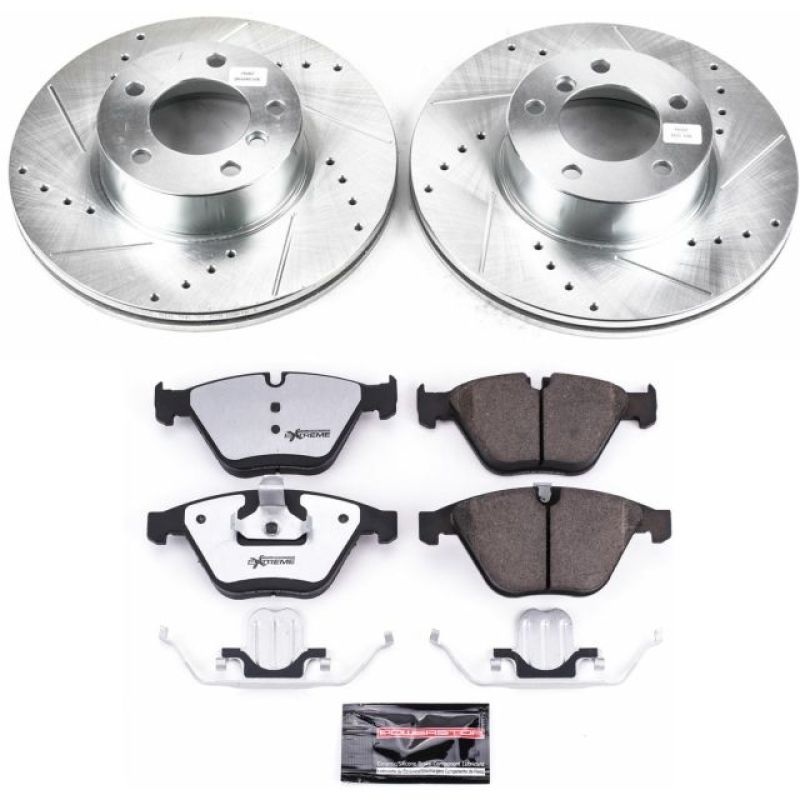 PowerStop Power Stop 08-10 BMW 328i Front Z26 Street Warrior Brake Kit