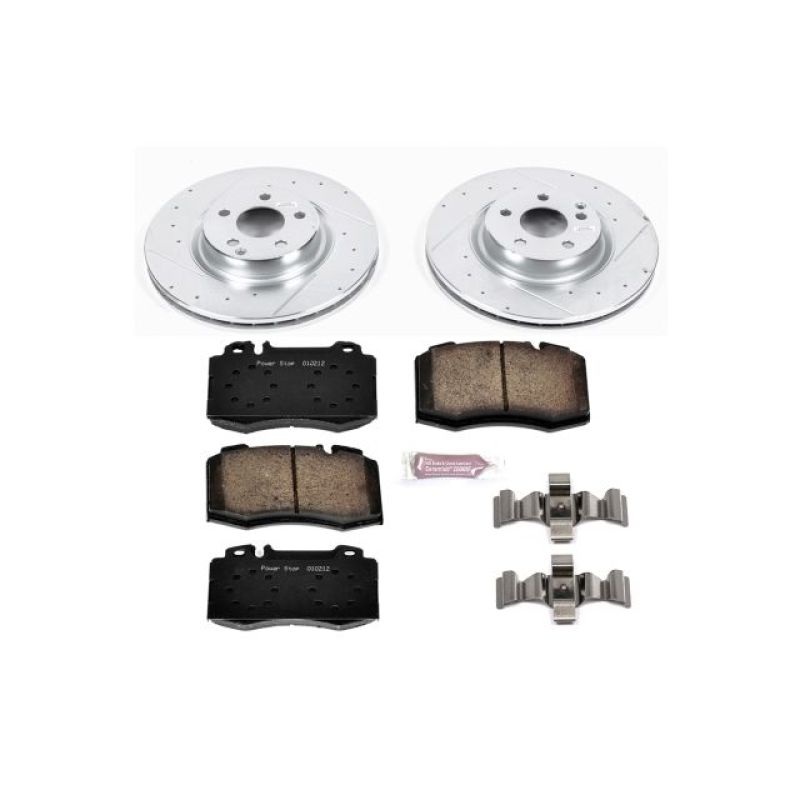 PowerStop Power Stop 08-11 Mercedes-Benz CLS550 Front Z23 Evolution Sport Brake Kit