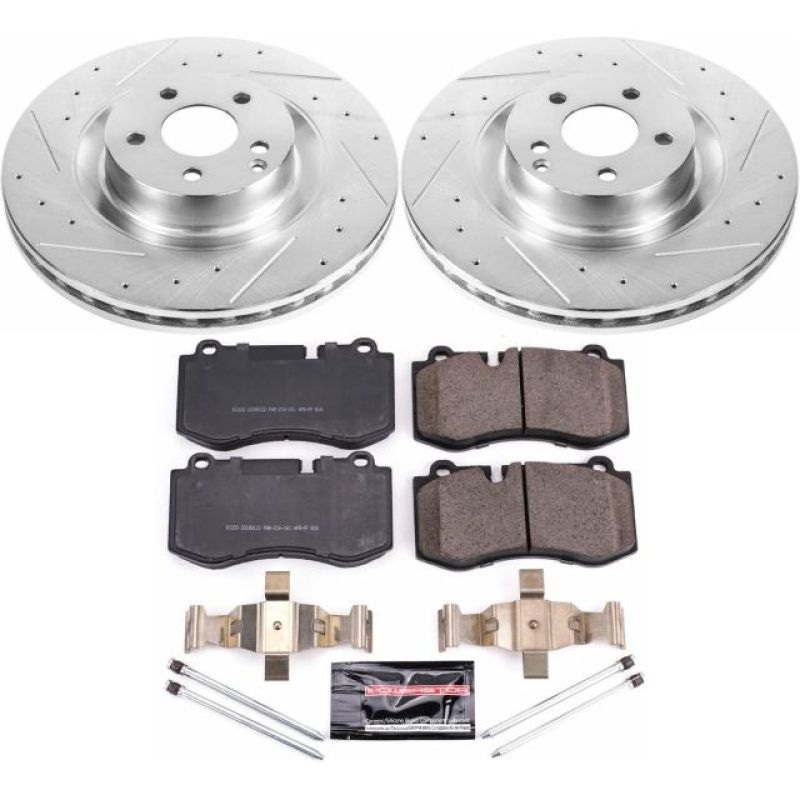 PowerStop Power Stop 09-14 Mercedes-Benz CL550 Front Z23 Evolution Sport Brake Kit