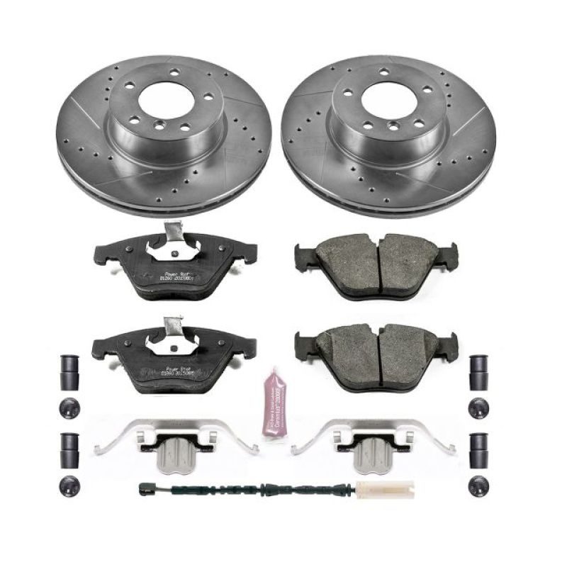 PowerStop Power Stop 13-15 BMW X1 Front Z23 Evolution Sport Brake Kit