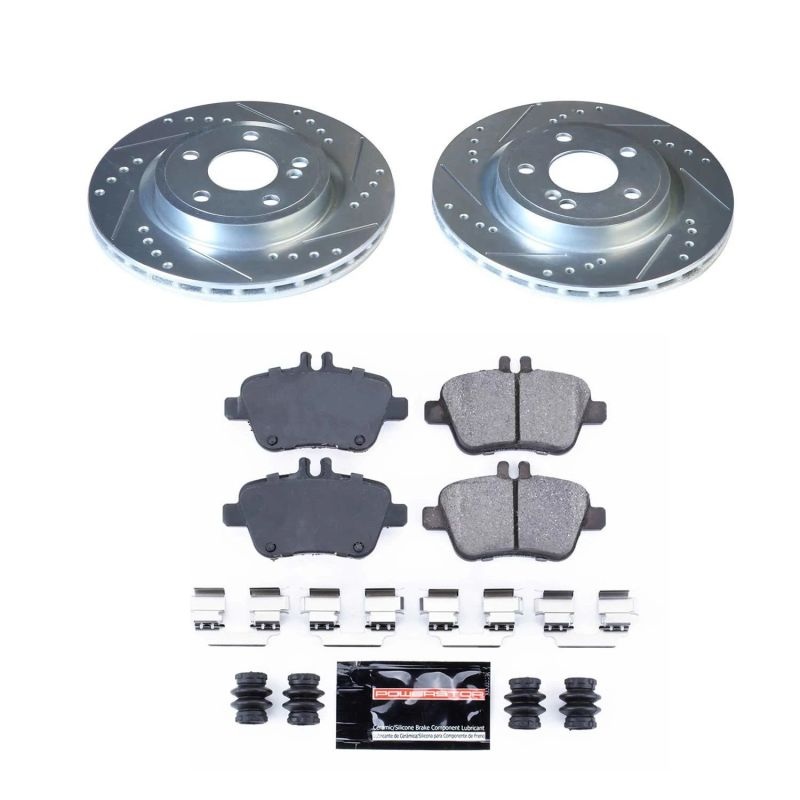PowerStop Power Stop 14-19 Mercedes-Benz CLA250 Rear Z23 Evolution Sport Brake Kit
