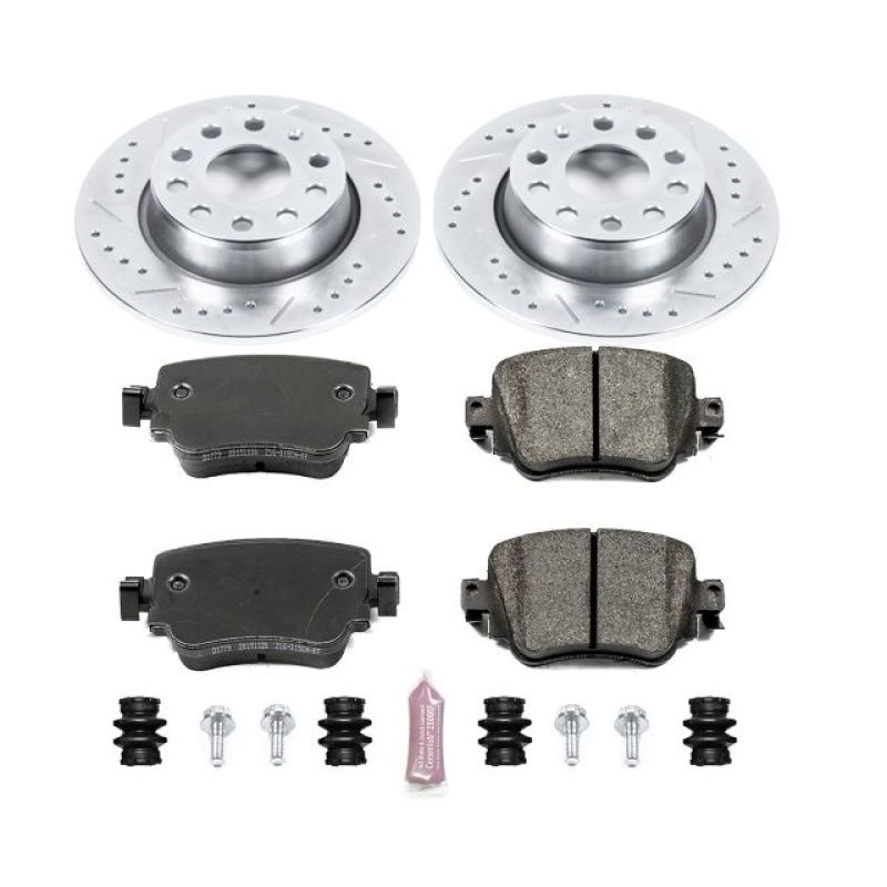 PowerStop Power Stop 15-18 Volkswagen Golf Rear Z23 Evolution Sport Brake Kit