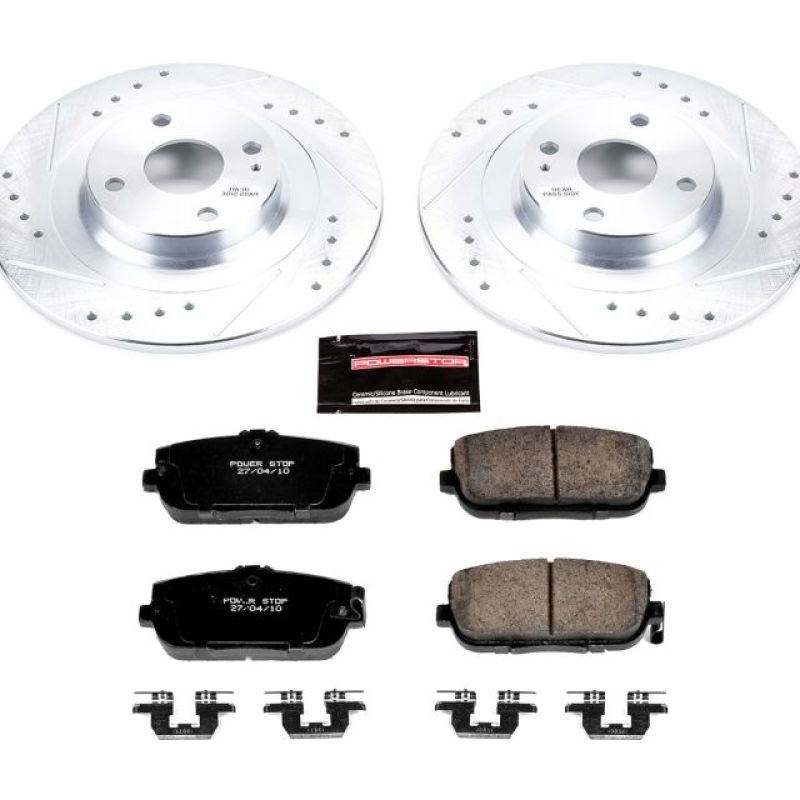 PowerStop Power Stop 17-19 Fiat 124 Spider Rear Z23 Evolution Sport Brake Kit