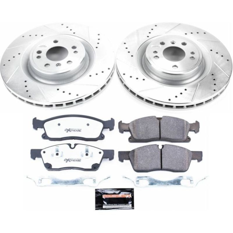 PowerStop Power Stop 2016 Mercedes-Benz GLE300d Front Z36 Truck & Tow Brake Kit