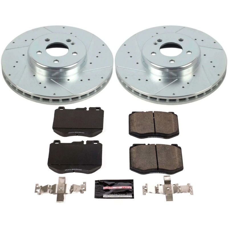 PowerStop Power Stop 2017 Mercedes-Benz E300 Front Z23 Evolution Sport Brake Kit