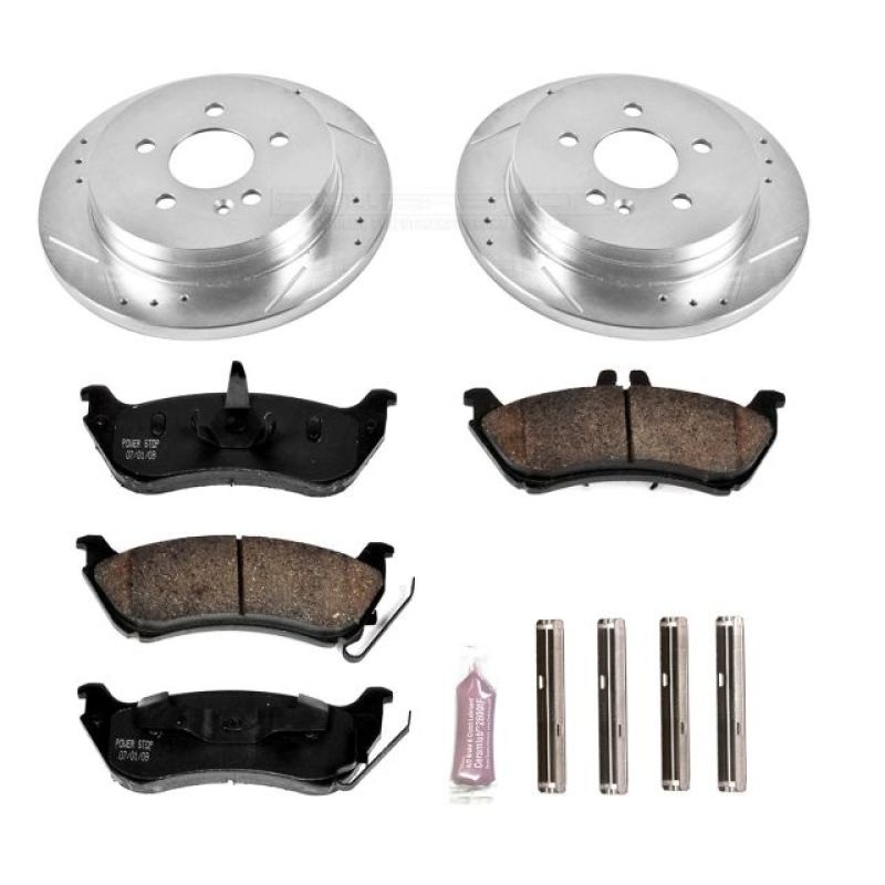 PowerStop Power Stop 98-03 Mercedes-Benz ML320 Rear Z23 Evolution Sport Brake Kit