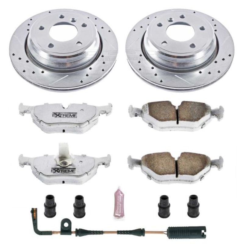 PowerStop Power Stop 01-03 BMW 525i Rear Z26 Street Warrior Brake Kit