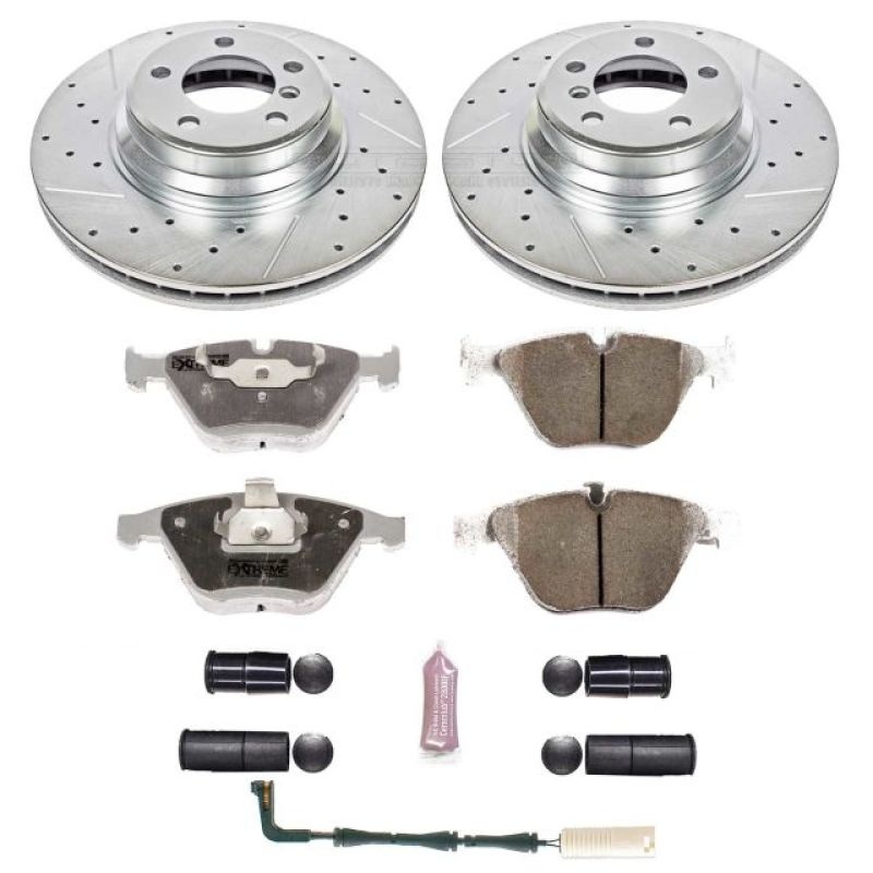 PowerStop Power Stop 02-05 BMW 745i Front Z26 Street Warrior Brake Kit