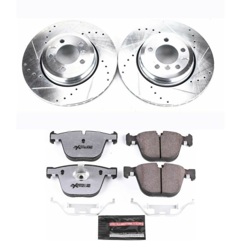 PowerStop Power Stop 02-05 BMW 745i Rear Z26 Street Warrior Brake Kit
