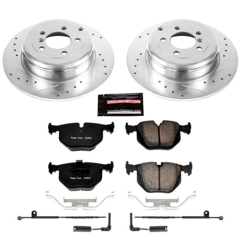 PowerStop Power Stop 03-05 Land Rover Range Rover Rear Z23 Evolution Sport Brake Kit