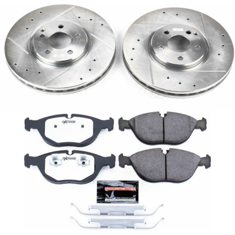 PowerStop Power Stop 03-06 Mercedes-Benz S430 Front Z26 Street Warrior Brake Kit