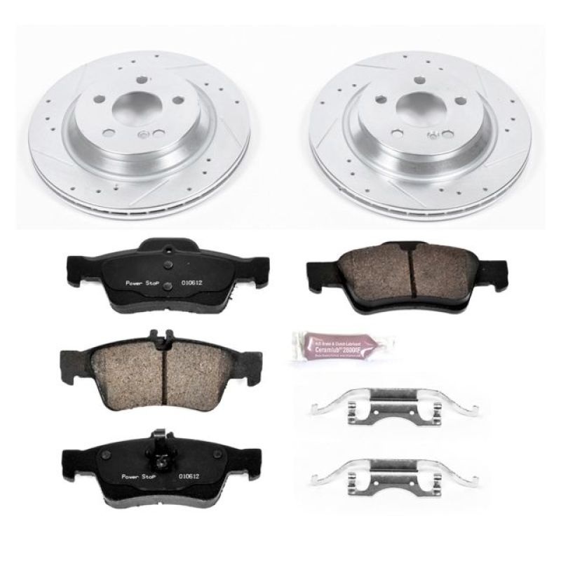 PowerStop Power Stop 03-06 Mercedes-Benz S430 Rear Z23 Evolution Sport Brake Kit