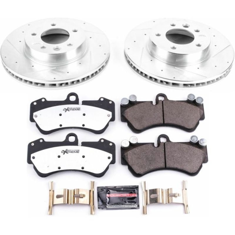 PowerStop Power Stop 04-06 Porsche Cayenne Front Z26 Street Warrior Brake Kit