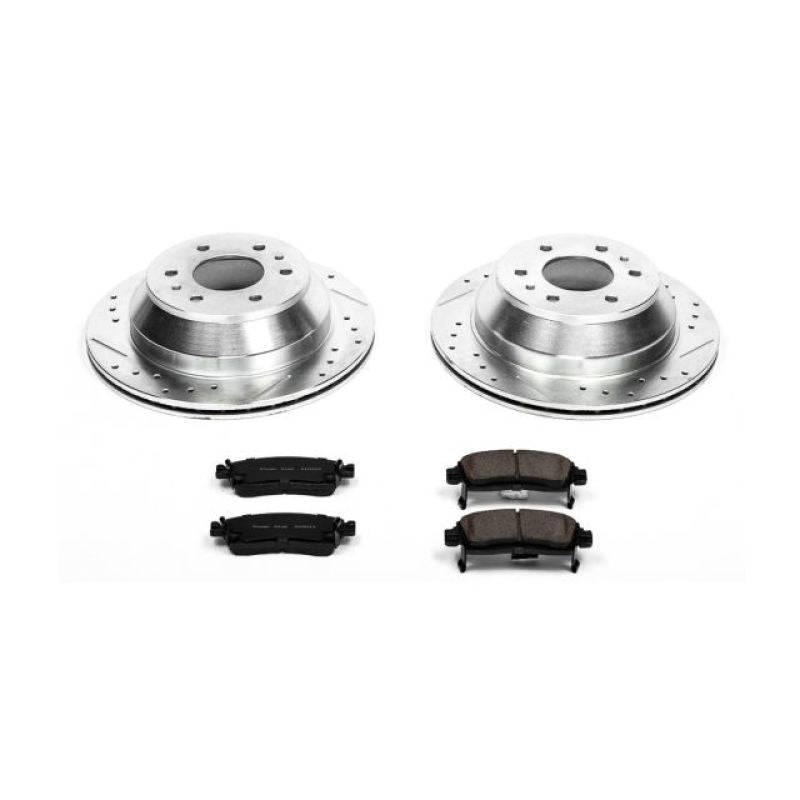 PowerStop Power Stop 04-07 Buick Rainier Rear Z23 Evolution Sport Brake Kit