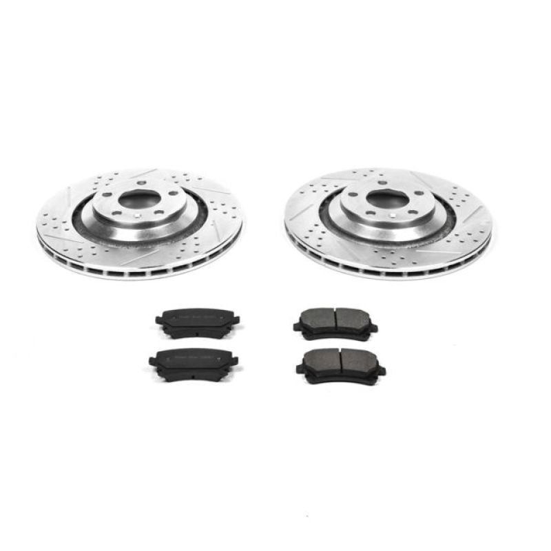 PowerStop Power Stop 05-11 Audi A6 Quattro Rear Z23 Evolution Sport Brake Kit