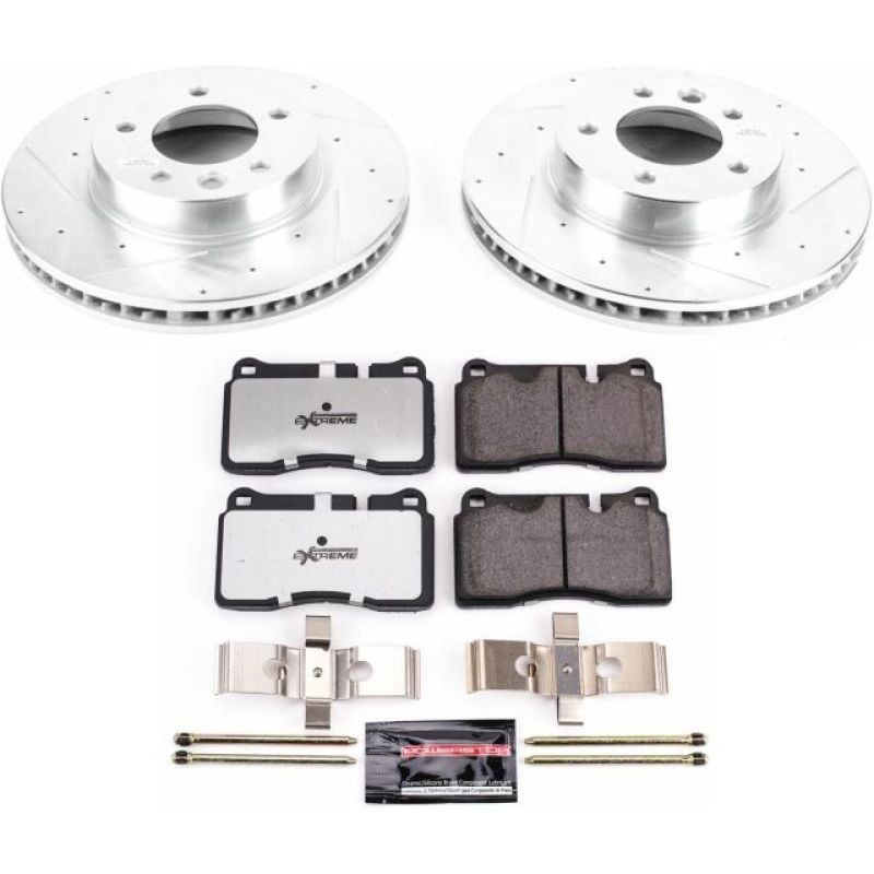 PowerStop Power Stop 06-17 Volkswagen Touareg Front Z26 Street Warrior Brake Kit
