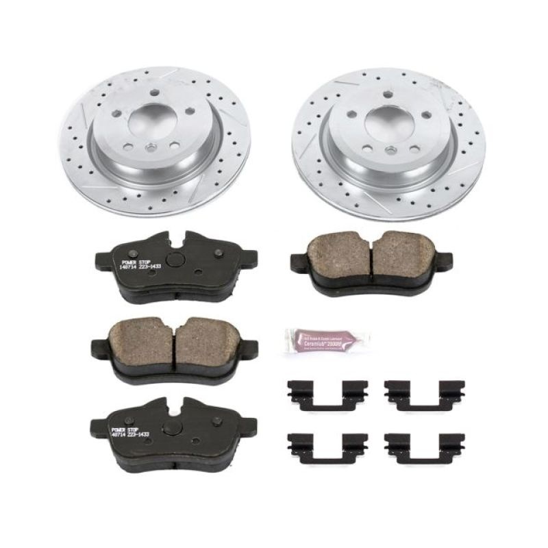 PowerStop Power Stop 09-10 BMW Z4 Rear Z23 Evolution Sport Brake Kit