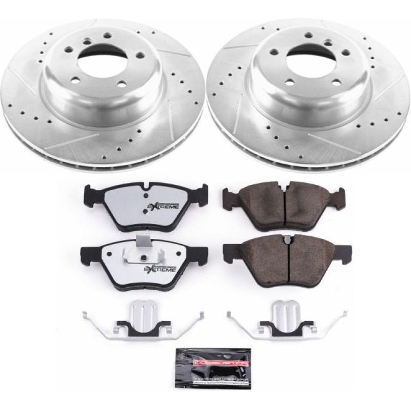 PowerStop Power Stop 09-16 BMW Z4 Front Z26 Street Warrior Brake Kit