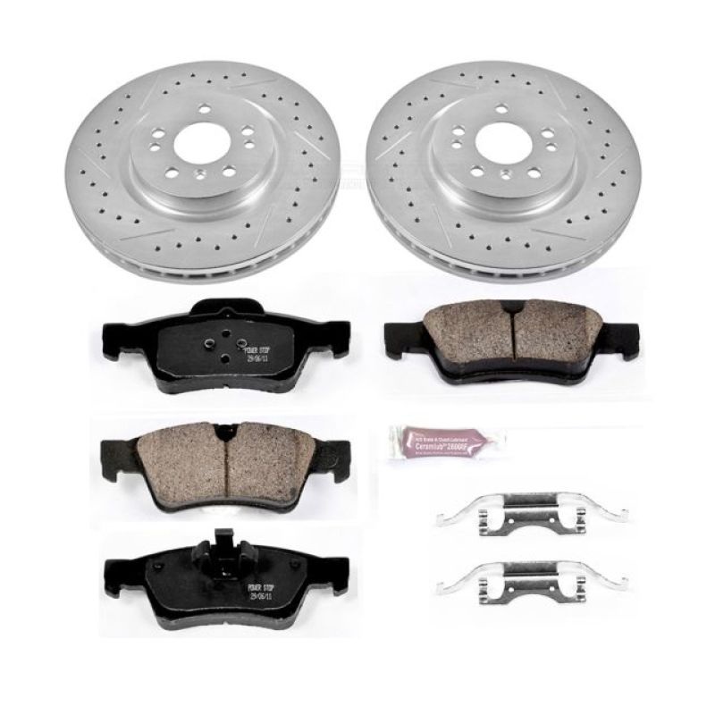 PowerStop Power Stop 10-11 Mercedes-Benz ML450 Rear Z23 Evolution Sport Brake Kit