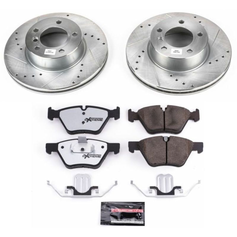 PowerStop Power Stop 10-13 BMW 128i Front Z26 Street Warrior Brake Kit
