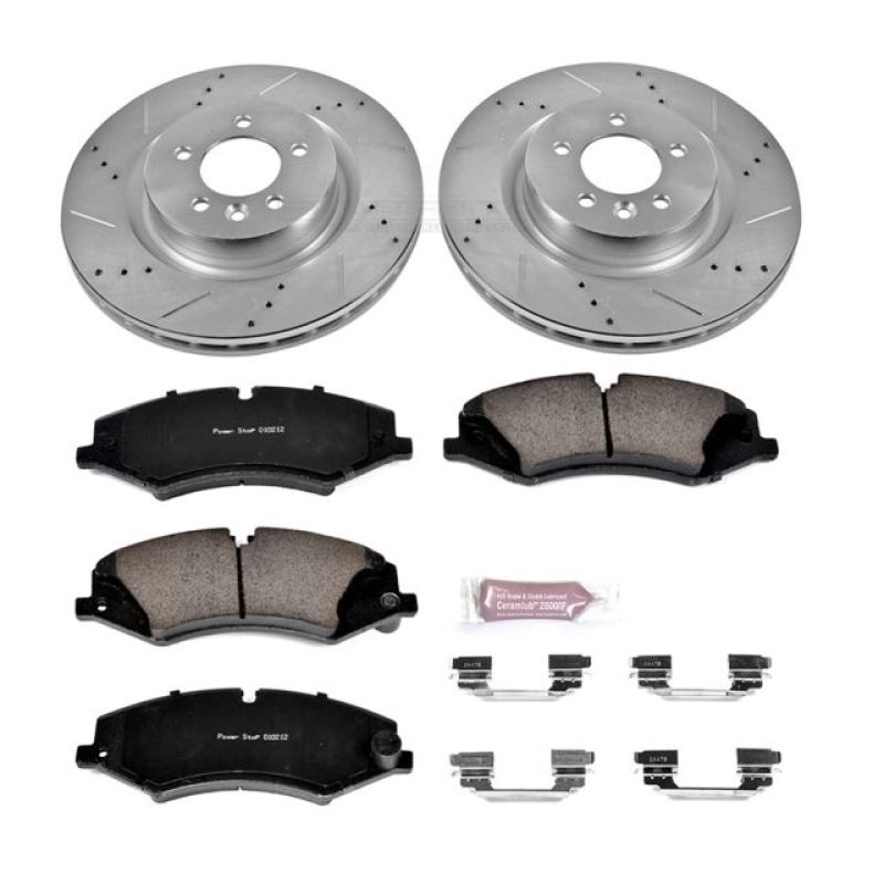 PowerStop Power Stop 10-13 Land Rover Range Rover Sport Front Z23 Evolution Sport Brake Kit